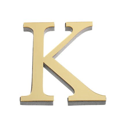 10CM 26 Letters Wall Sticker Decals, Self-Adhesive