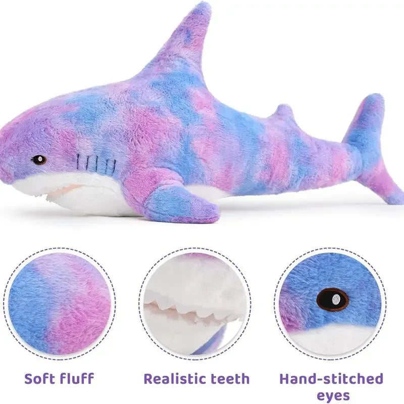 Shark Plush Toy - Soft Stuffed Animal