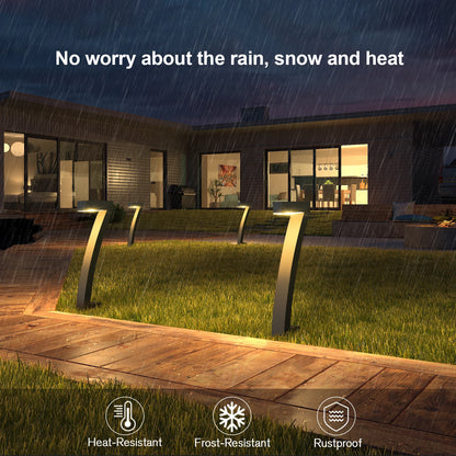 Bright 12 Hrs Solar Outdoor Pathway Lights, Garden Lights