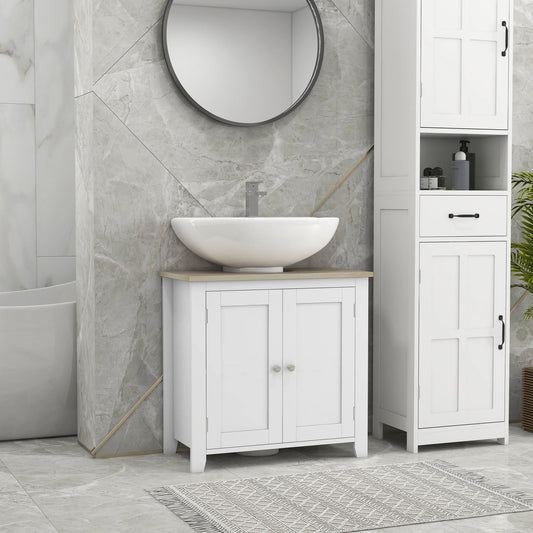 Bathroom Vanity Cabinet with U-Shape and Adjustable Internal Shelf