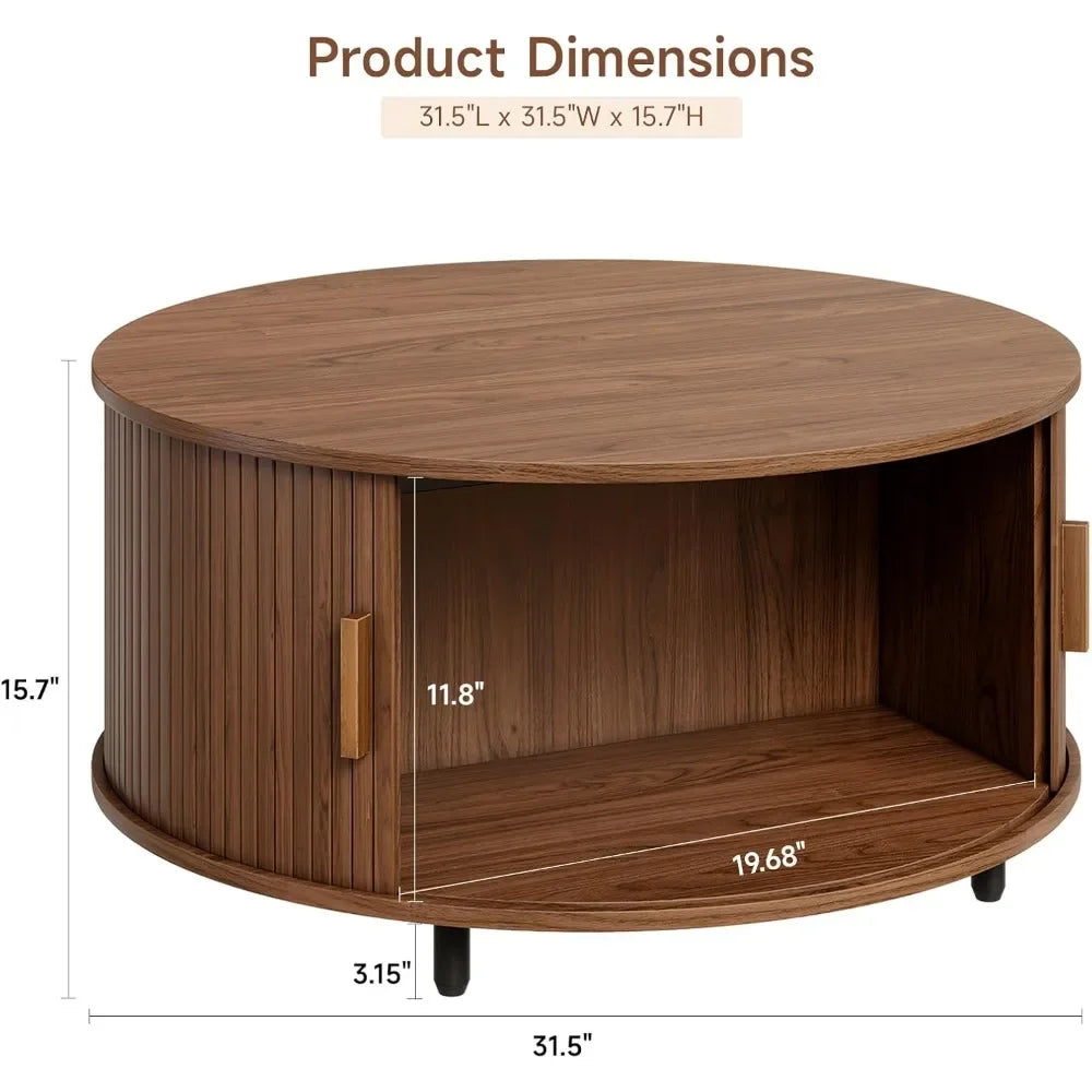 Elegant Mid-Century Modern Coffee Table