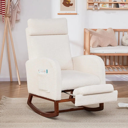 Rocking Chair with High Back, Glider