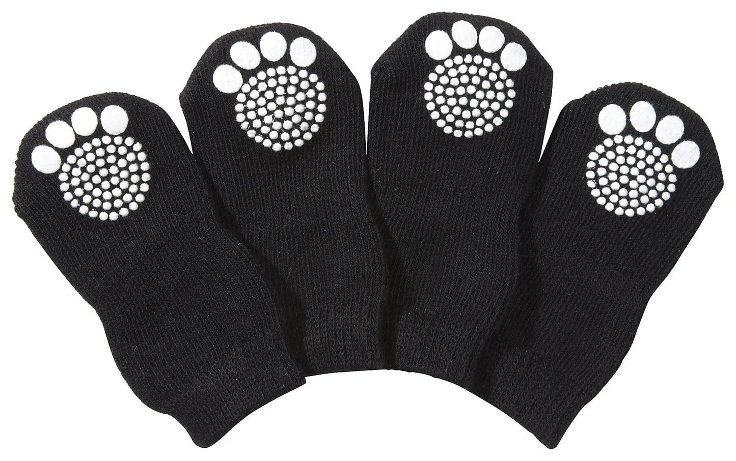 Pet Socks w/Rubberized Soles ,& Anti-Slip Grips, Soft Comfortable Fabric for Pet Paws