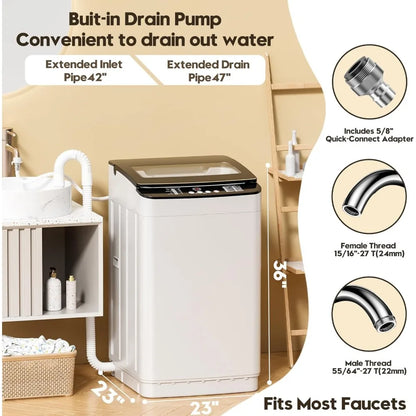 Portable Washer & Dryer Combo Set