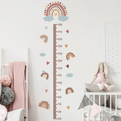 Cartoon Rainbow Growth Chart