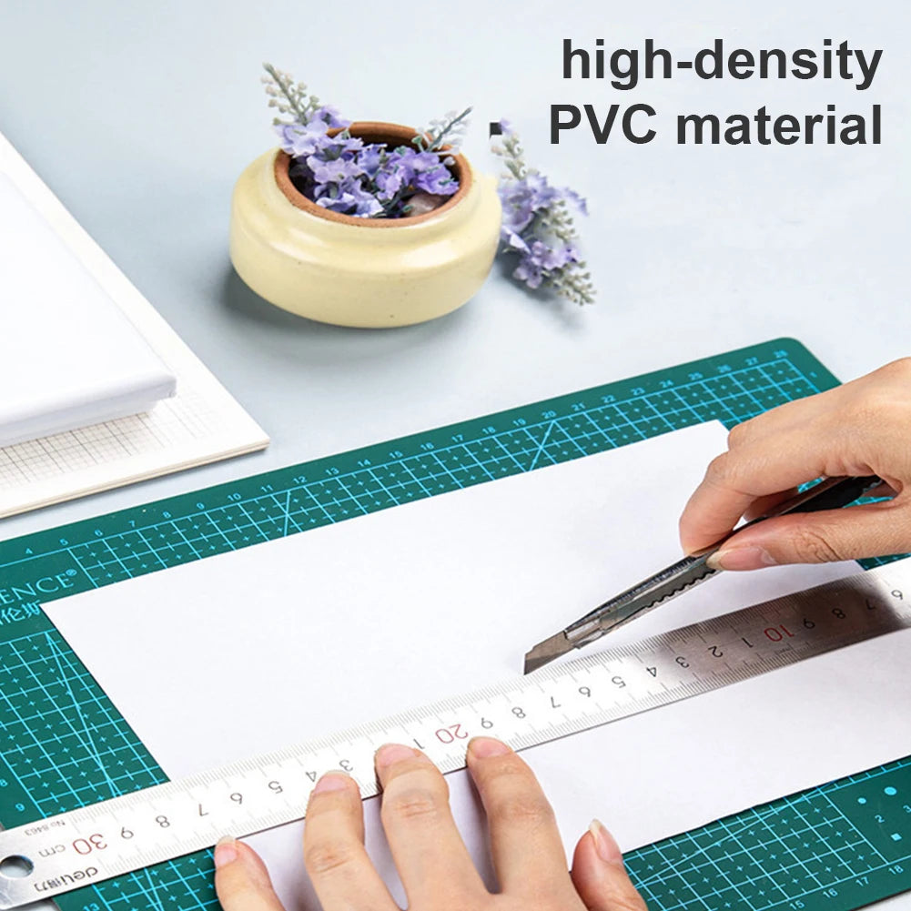 Double-Sided Gridded Cutting Mat for Fabric Arts Crafts