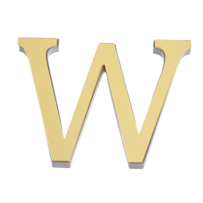 10CM 26 Letters Wall Sticker Decals, Self-Adhesive