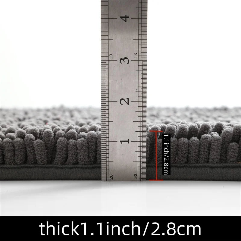 Dog Door Mat For Muddy Paws, Absorbs Moisture & Dirt, Non-Slip Washable