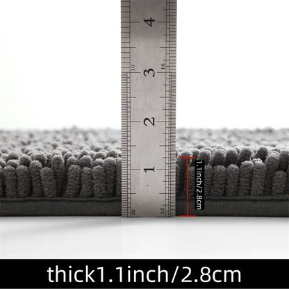 Dog Door Mat For Muddy Paws, Absorbs Moisture & Dirt, Non-Slip Washable