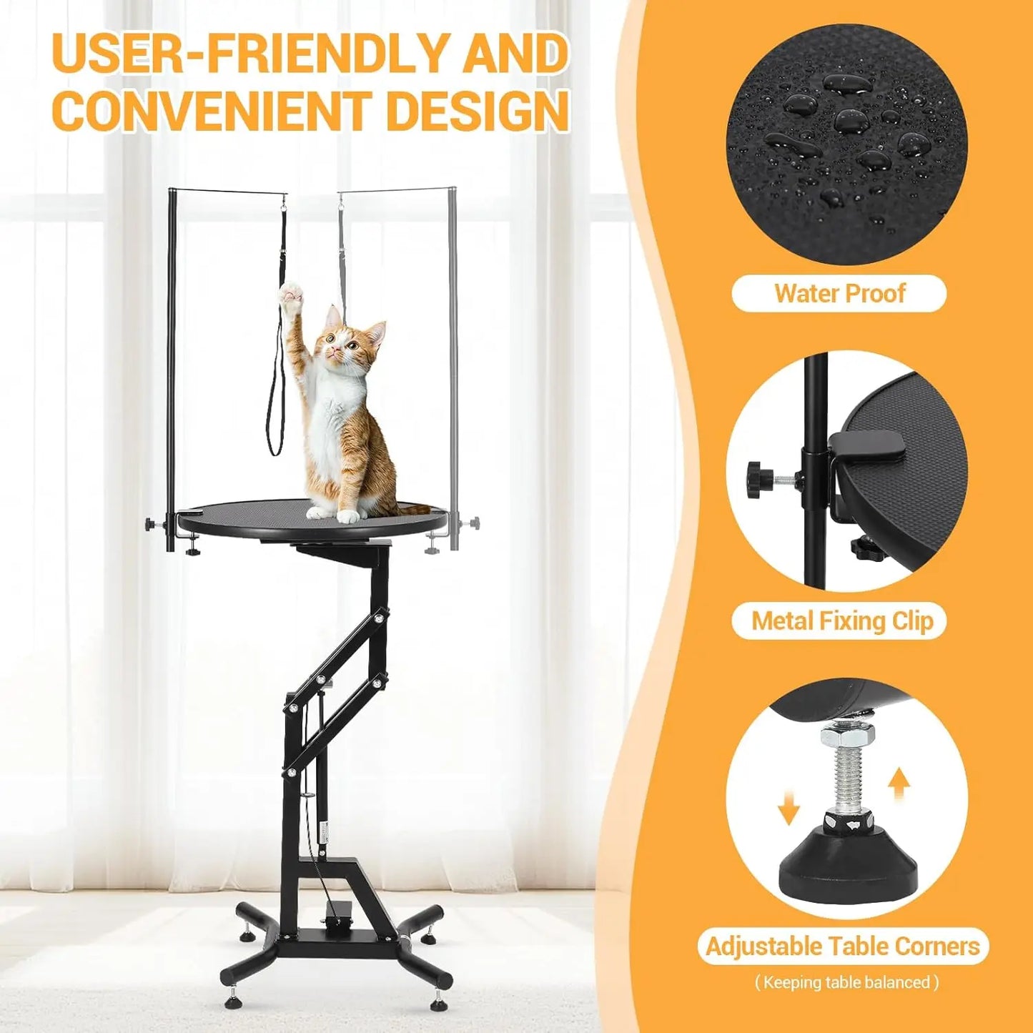 Hydraulic Lift Pet Grooming Table