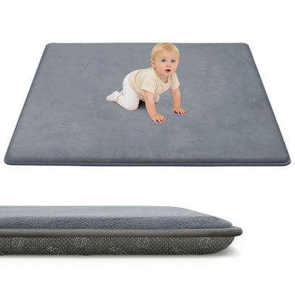 1.3 inch Thick Non-Slip Baby Play Mat for Tummy Time