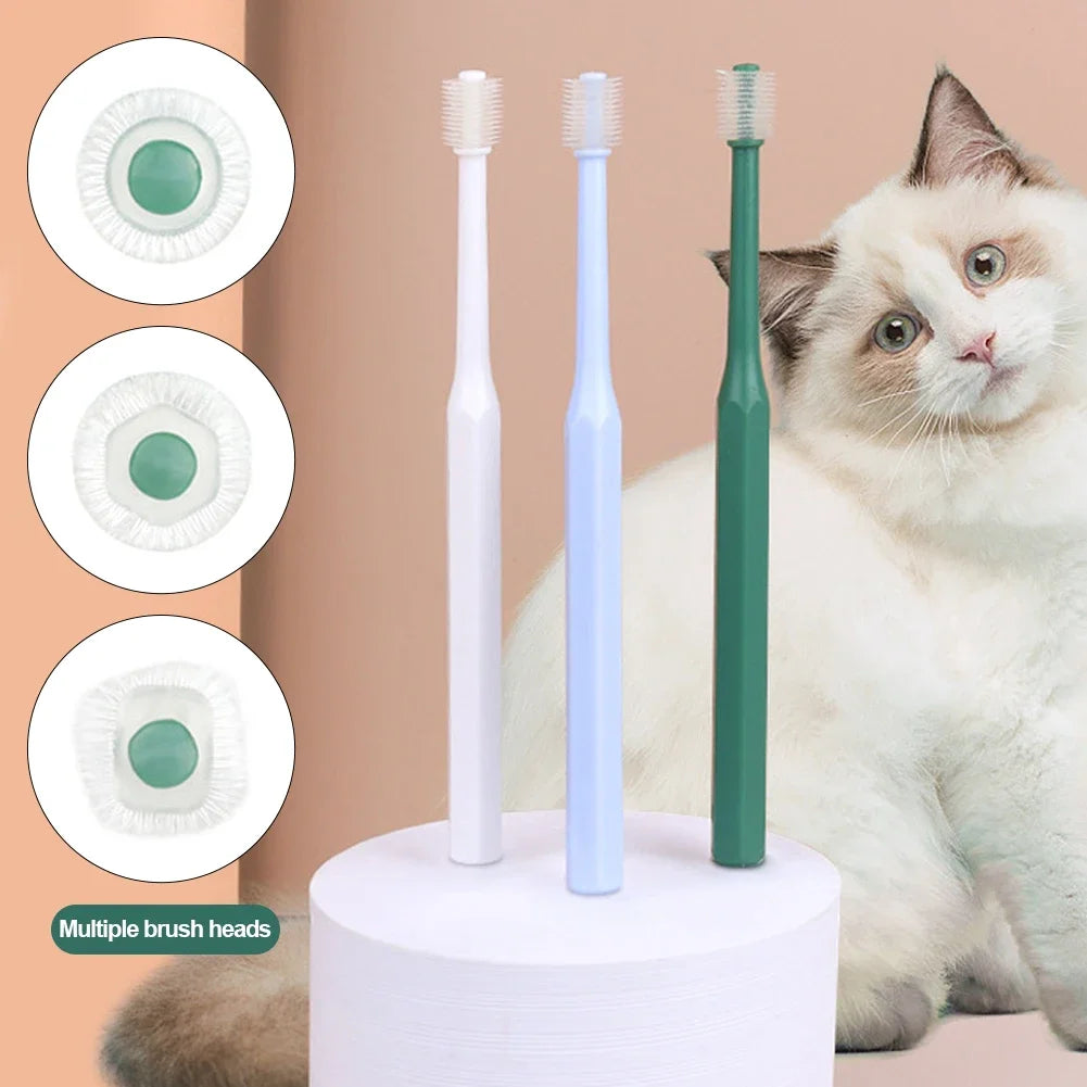 Pet Toothbrush, Super Soft Nylon Bristles