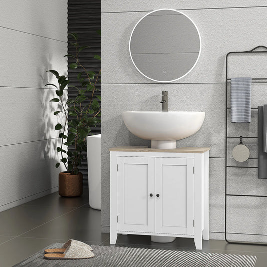 Bathroom Vanity Cabinet with U-Shape and Adjustable Internal Shelf