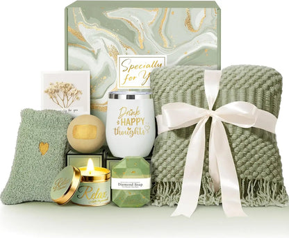 Cozy Spa Gift Basket for Women