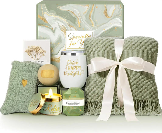 Cozy Spa Gift Basket for Women