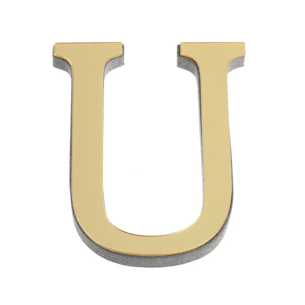 10CM 26 Letters Wall Sticker Decals, Self-Adhesive