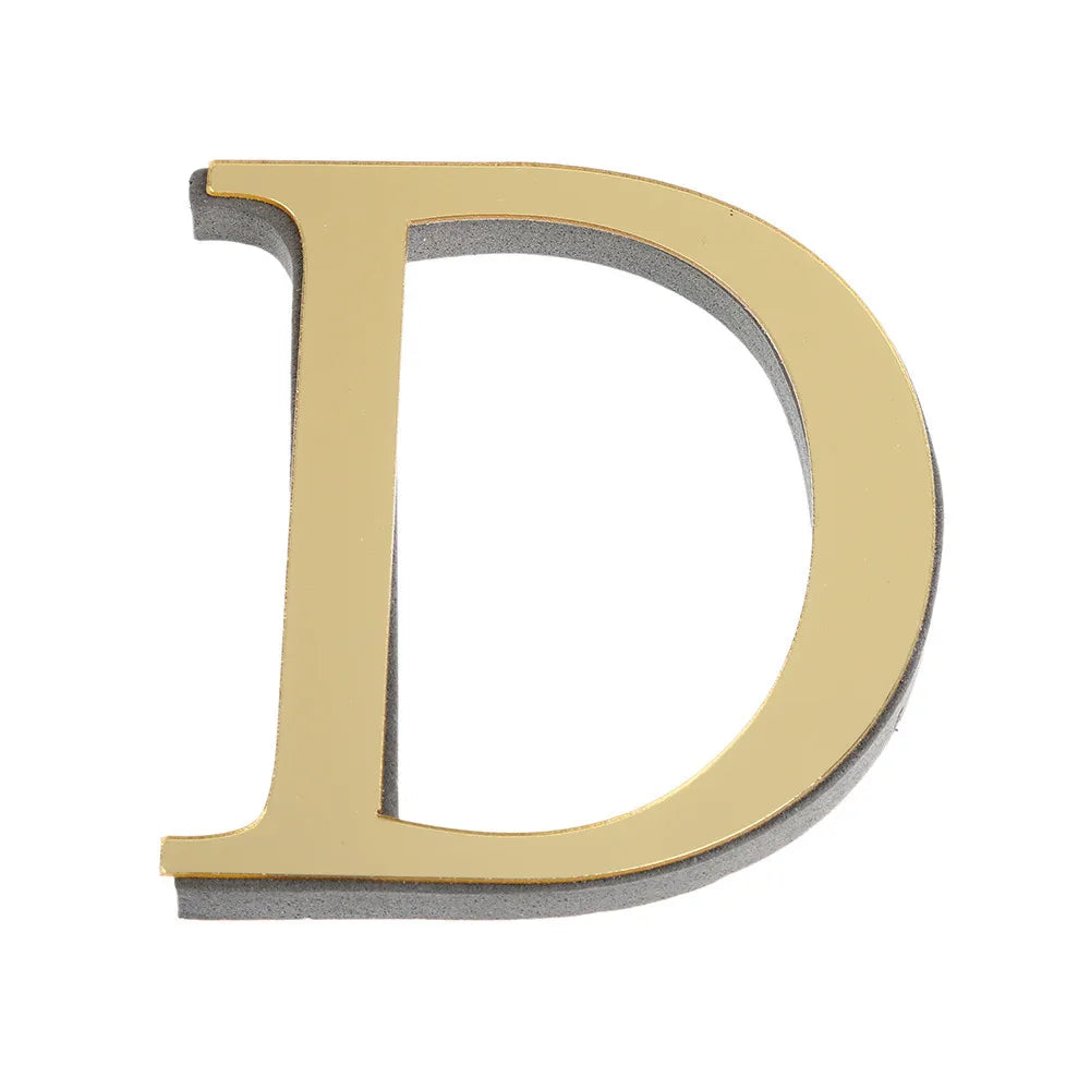 10CM 26 Letters Wall Sticker Decals, Self-Adhesive