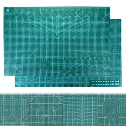 Double-Sided Gridded Cutting Mat for Fabric Arts Crafts