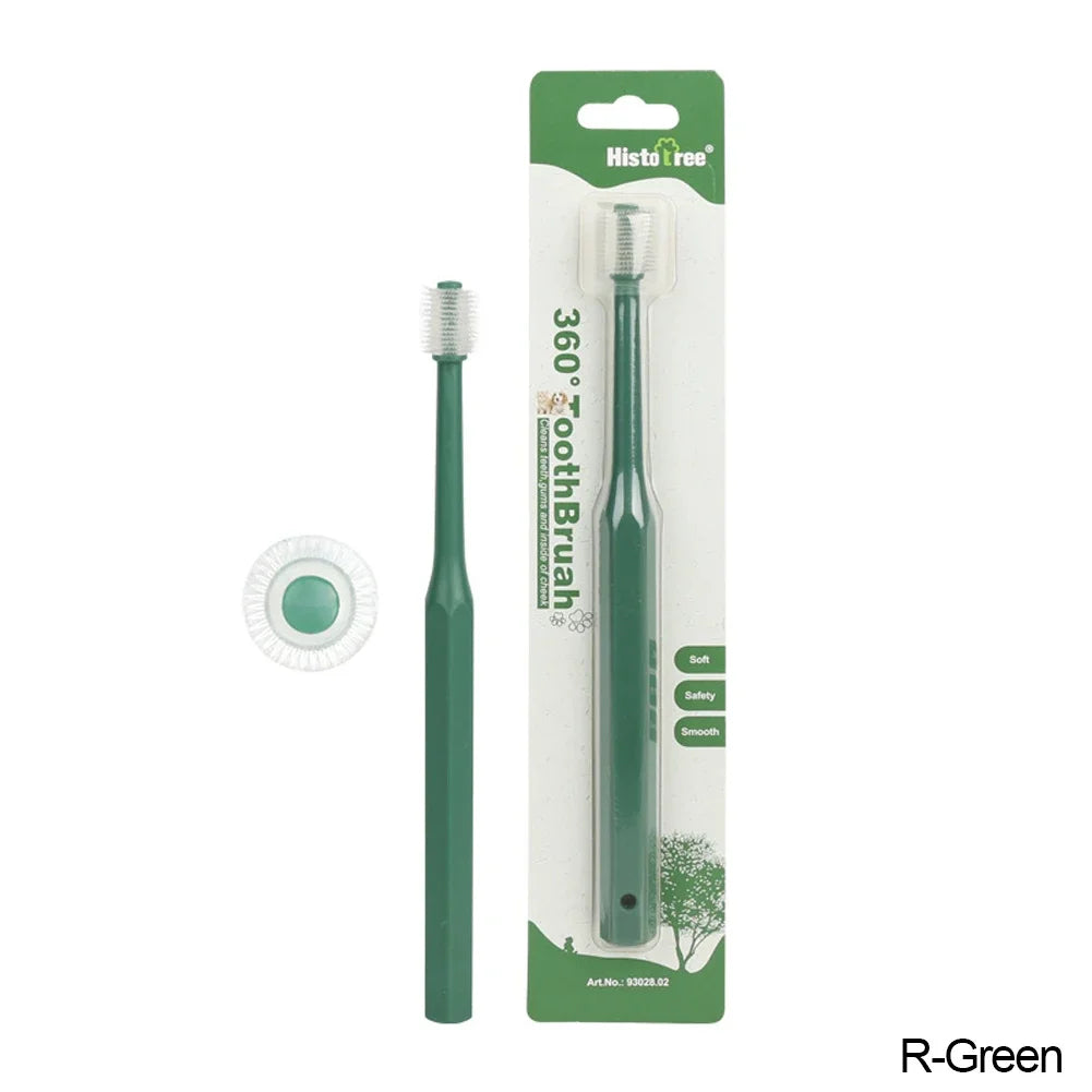 Pet Toothbrush, Super Soft Nylon Bristles