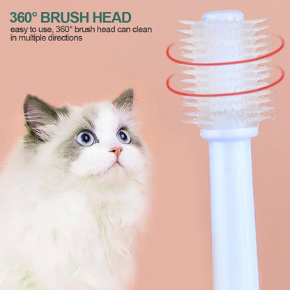 Pet Toothbrush, Super Soft Nylon Bristles