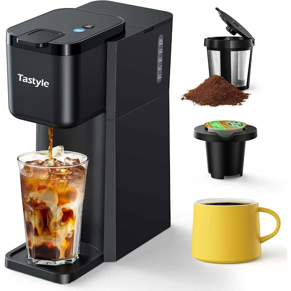 Mini Hot & Iced Single Serve Coffee Maker