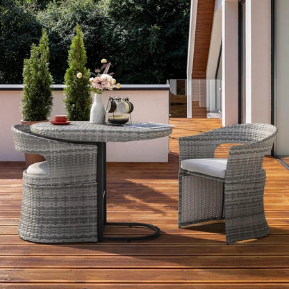 3 Piece Patio Bistro Set