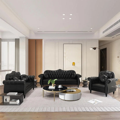 Mid-Century, Modern Chesterfield Sofa