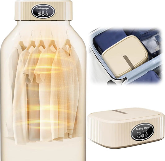 Compact Portable Clothes Dryer w/Adjustable Timer