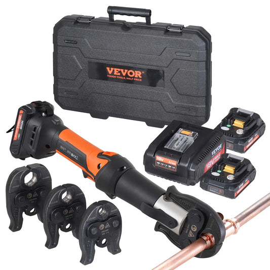 Mini 18V Electric Pro Pipe Crimping Tool for 1/2" 3/4" 1" Copper Pipes