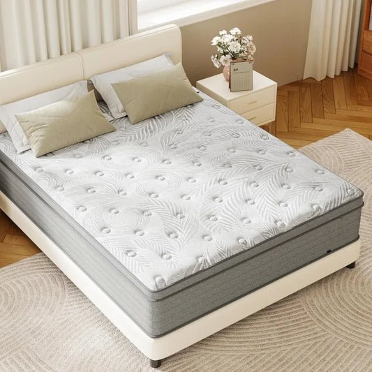 Gel Memory Foam Mattress with Individual Pocket Springs