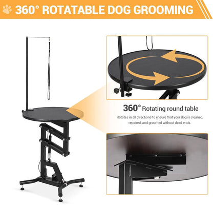 Hydraulic Lift Pet Grooming Table