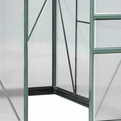 6' X 8' X 7 Aluminum Frame Walk-In Greenhouse