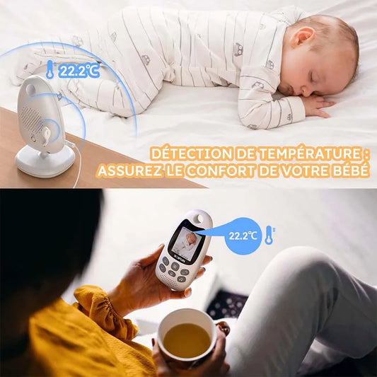 Baby Monitor w/Night Vision and Temperature Sensor