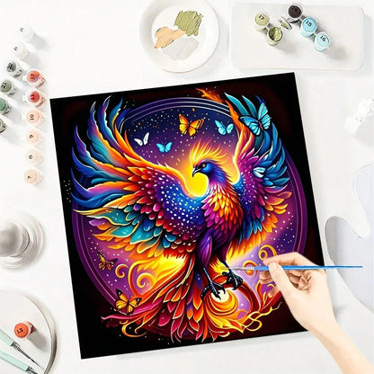 Phoenix Paint By Numbers Craft Kit