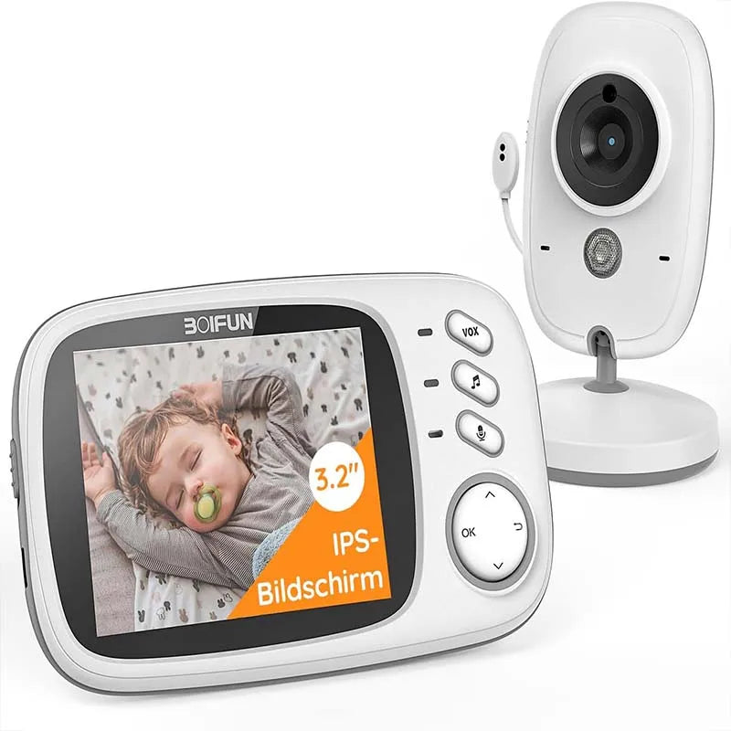 3.2" Digital Baby Monitor w/Camera and VOX Night Vision