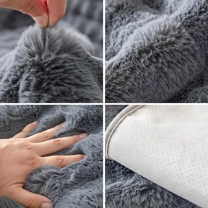 NonSlip Plush Couch Covers Washable, Furniture Protector
