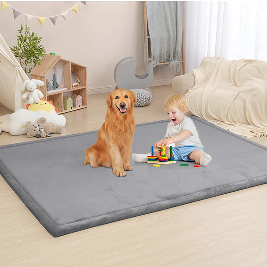 Baby Crawling Play Mat, Non-Slip Thick Soft Foam Activity Rug