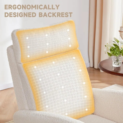 Rocking Chair with High Back, Glider