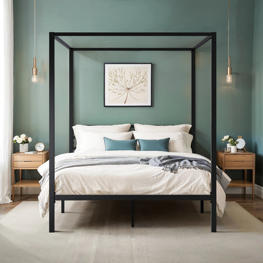4-Poster Canopy Bed Frame
