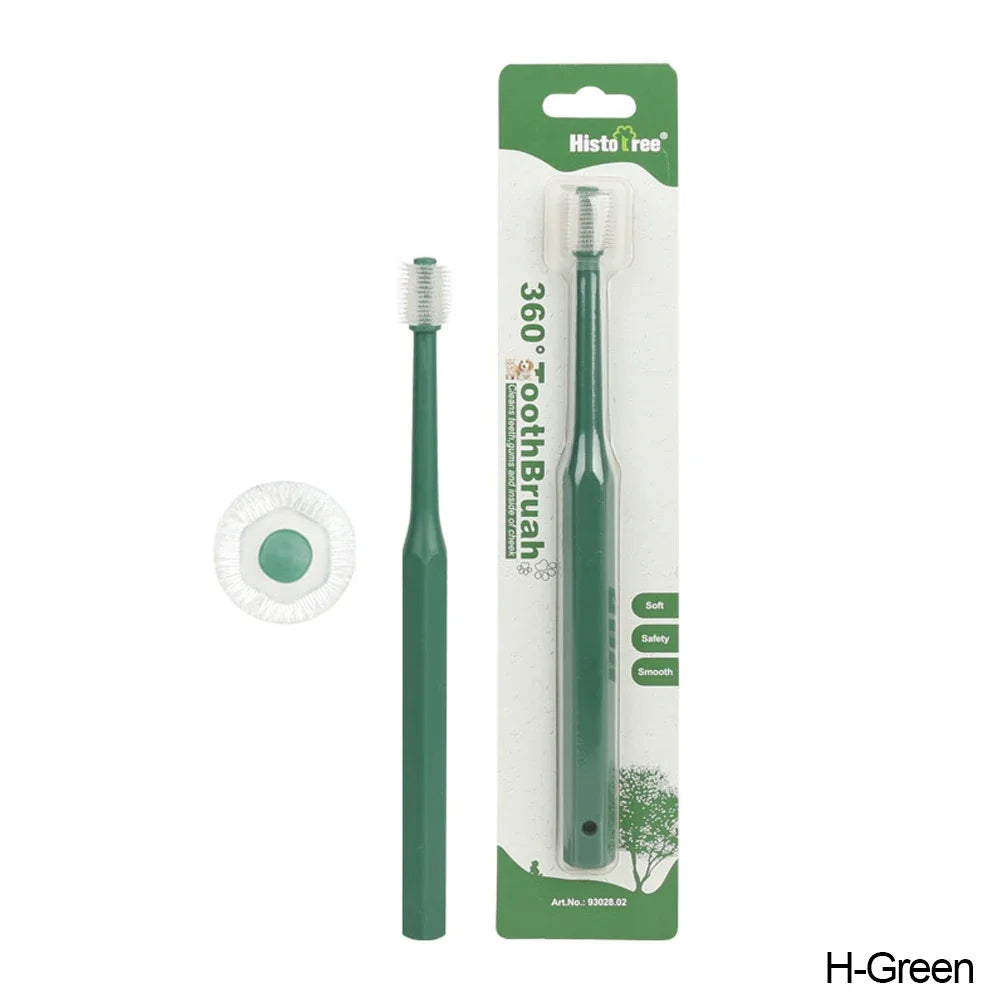 Pet Toothbrush, Super Soft Nylon Bristles